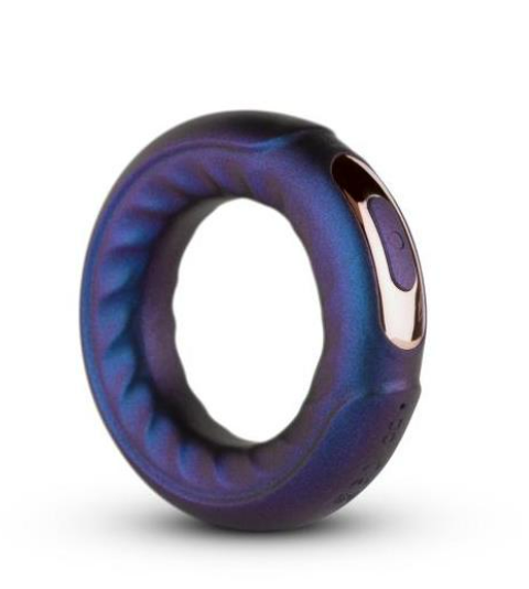 HUEMAN SATURN VIBRATING COCK RING WATERPROOF USB