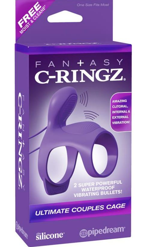 FANTASY C-RINGZ FANTASY C-RINGZ ULTIMATE COUPLES CAGE-PURPLE