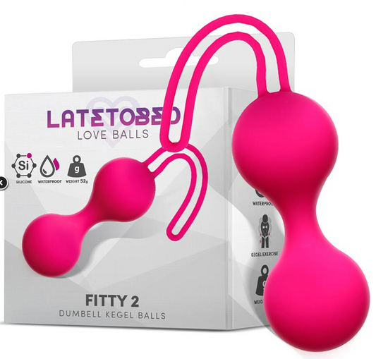 LATETOBED FITTY 2 - DUMBELL KEGEL BALLS 52 GR